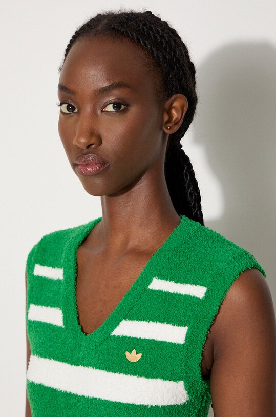 adidas Originals kamizelka Knit Vest IX1060 zielony