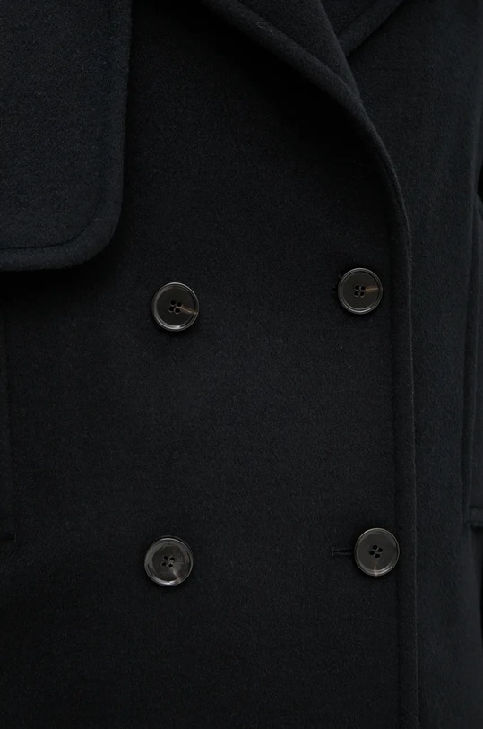Шерстяное пальто MUNTHE THOKE 243153424340 чёрный