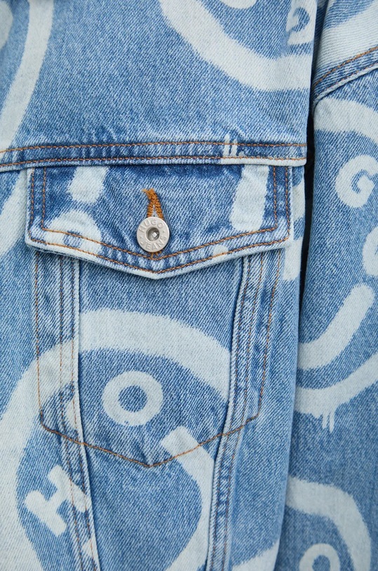 Джинсовая куртка Hugo Blue 50527858 голубой