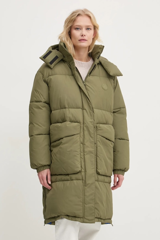 Bunda Hugo Blue s kapucí zelená 50522261