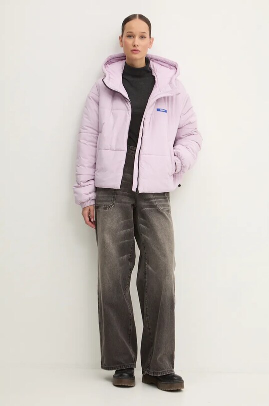Куртка Hugo Blue 50531870 фиолетовой AW24