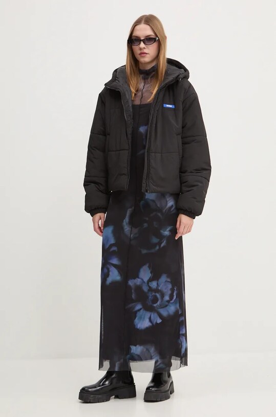 Яке Hugo Blue 50531870 черен AW24