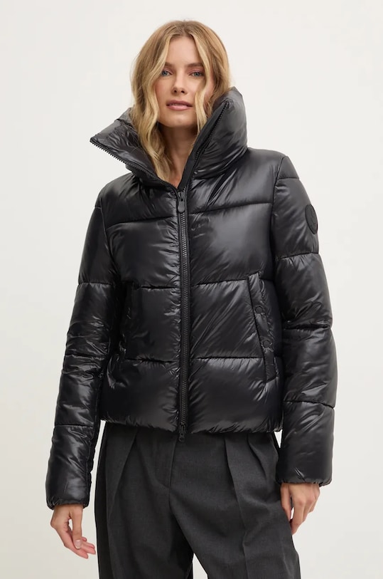 Save The Duck rövid kabát ISLA szigetelt fekete D39370W.LUCK19