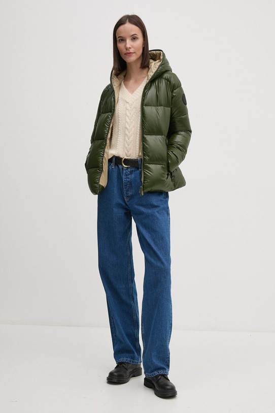 Save The Duck geaca LOIS D38090W.LUCK19 verde AW24