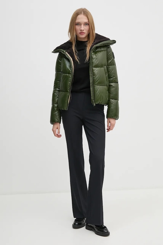 Save The Duck geaca MOMA D30974W.LUCK19 verde AW24