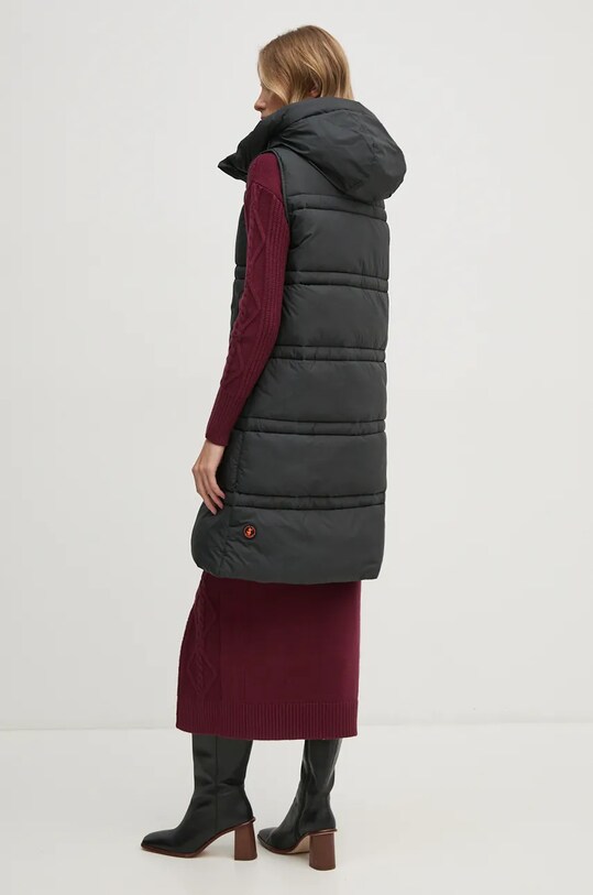 Save The Duck bezrękawnik JUDEE D81872W.RECY19 zielony AW24