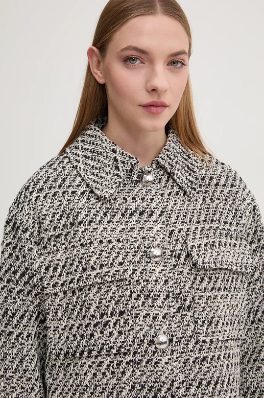 Дрехи Яке с вълна HUGO 50524894 черен