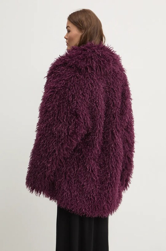 Kabát HUGO 50523015 fialová AW24
