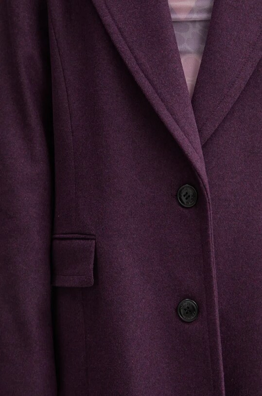 HUGO palton din lana 50523200 violet
