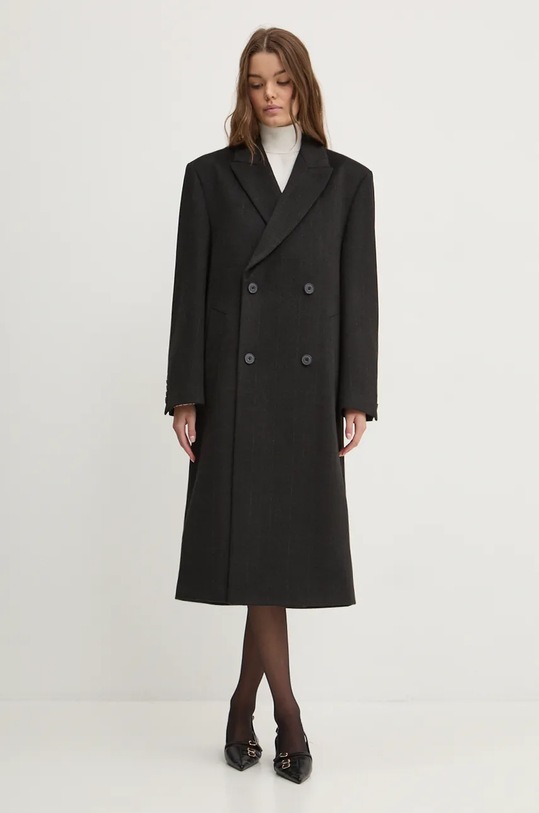Пальто HUGO з підкладкою чорний 50525960