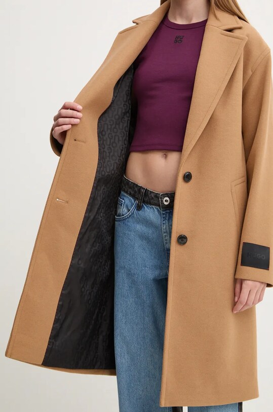 Παλτό από μείγμα μαλλιού HUGO 50534328