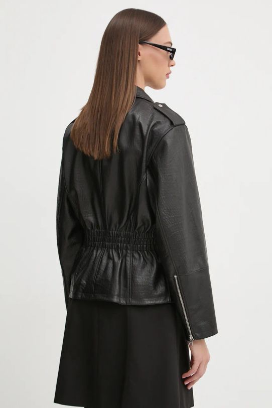 Oblačila Usnjena biker jakna HUGO 50522746 črna