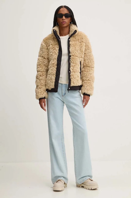 HUGO geaca 50521392 bej AW24