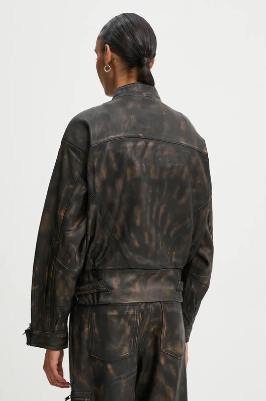 Odzież Gestuz kurtka skórzana 10909473 czarny