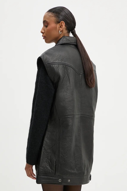 Дрехи Кожен елек Gestuz 10909519 черен