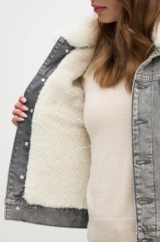Sisley kurtka jeansowa 2YRZLN04Y