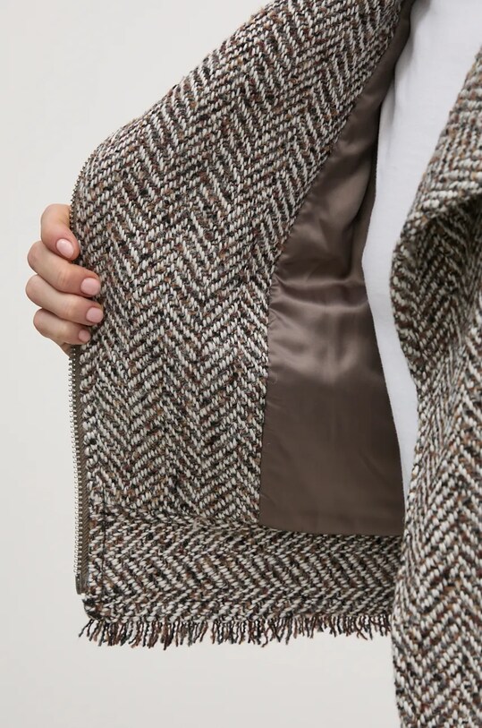 Куртка з домішкою вовни Sisley 2NLELN050