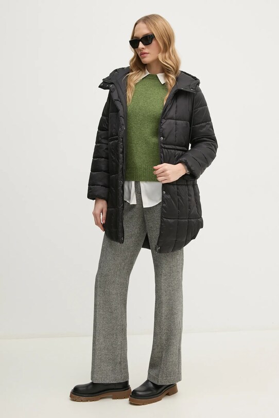 Куртка Sisley 2E3XLN052 чорний AW24