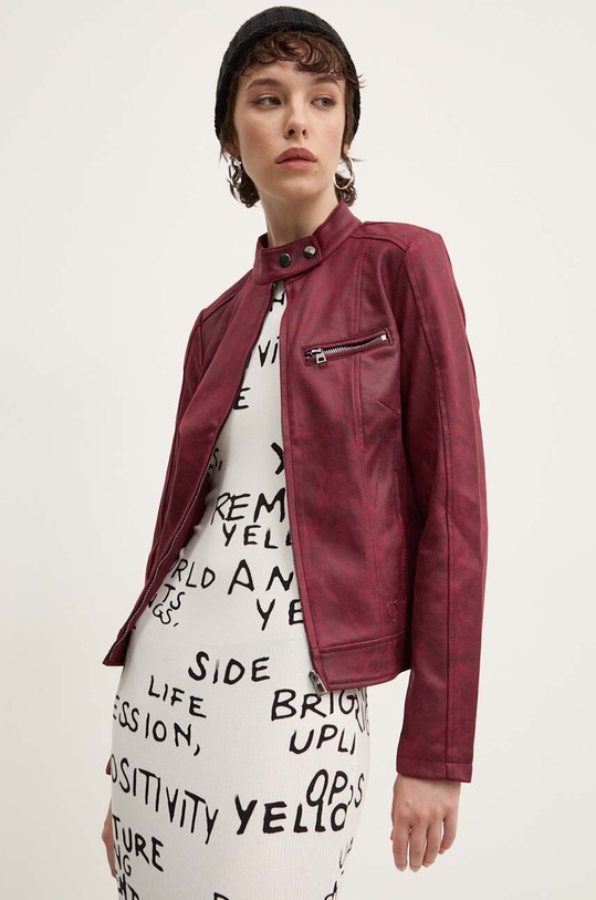Desigual kurtka MÚNICH 24WWEW36 bordowy