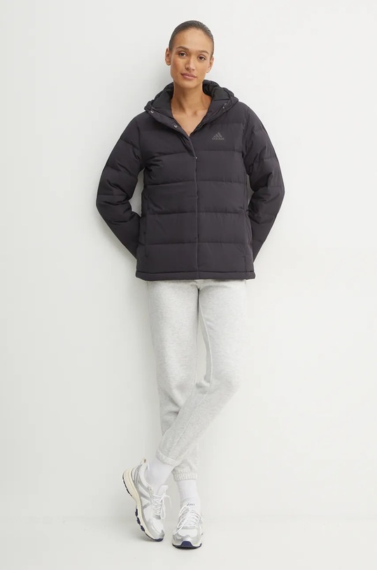 Пуховая куртка adidas Helionic HN5641 чёрный AW24