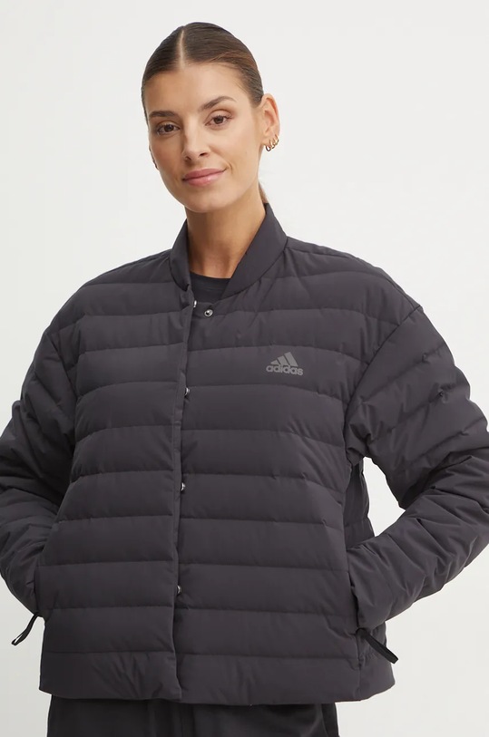 Пухова куртка adidas Helionic пухова легка чорний IN6279