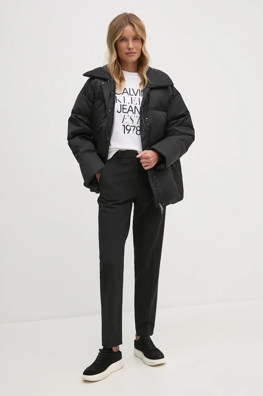 Calvin Klein geaca de puf K20K207720 negru AW24