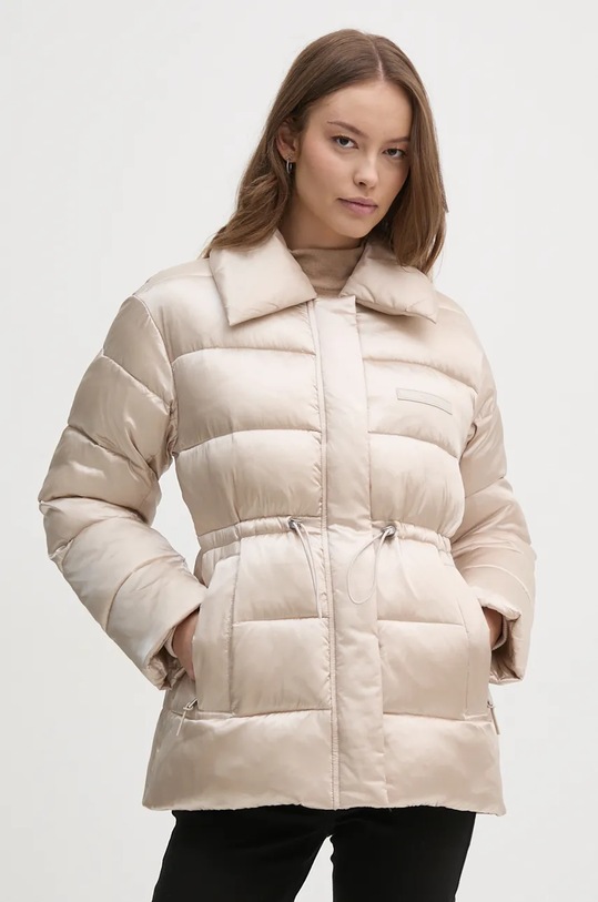 Bunda Calvin Klein s podšívkou béžová K20K207727
