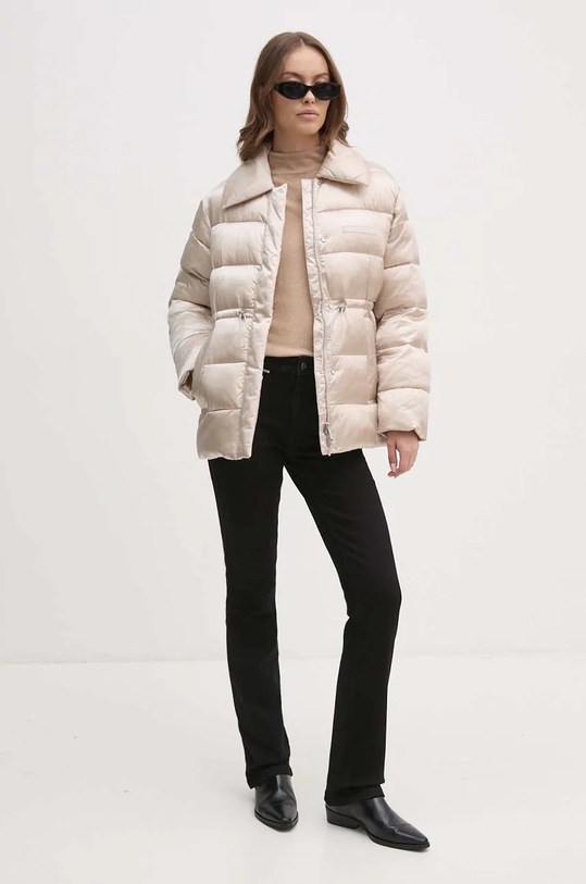 Bunda Calvin Klein K20K207727 béžová AW24