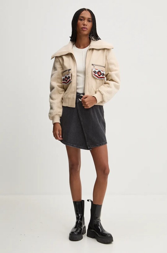 Desigual kurtka ROMA 24WWED06 beżowy AW24