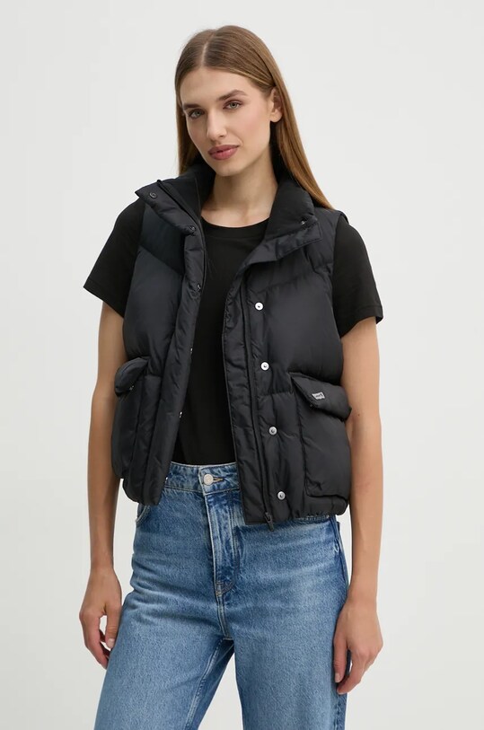 Levi's vesta de puf cu captuseala negru A8526
