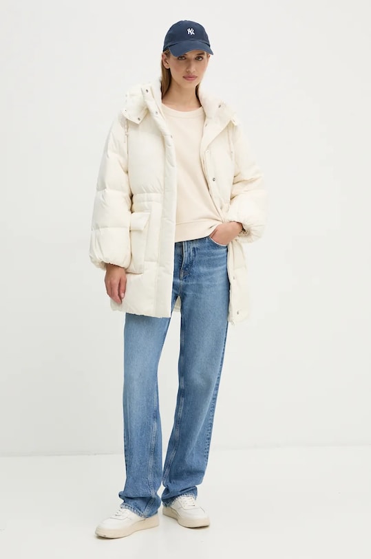 Levi's kurtka puchowa A8528 beżowy AW24