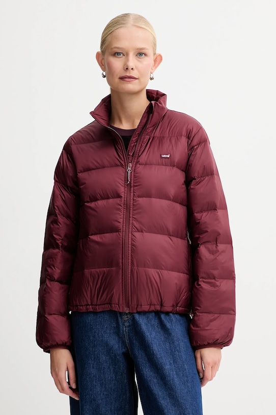 Levi's geacă de puf burgundia A8320
