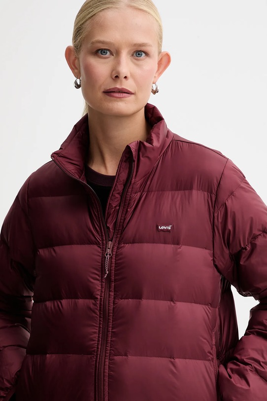 Levi's kurtka puchowa bordowy A8320
