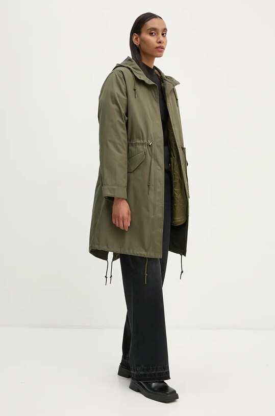 Abbigliamento Levi's giacca parka A8520 verde