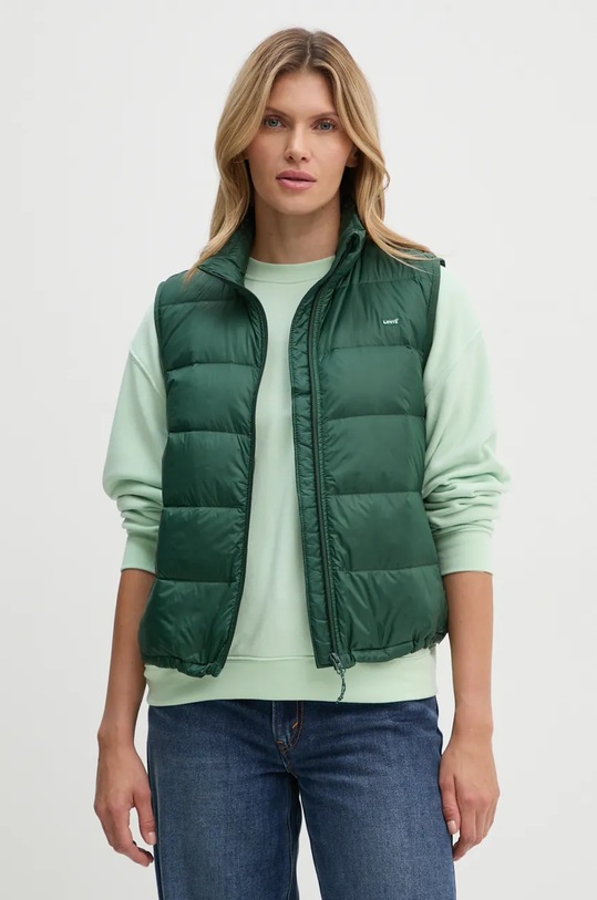 Levi's vesta de puf cu captuseala verde A8523