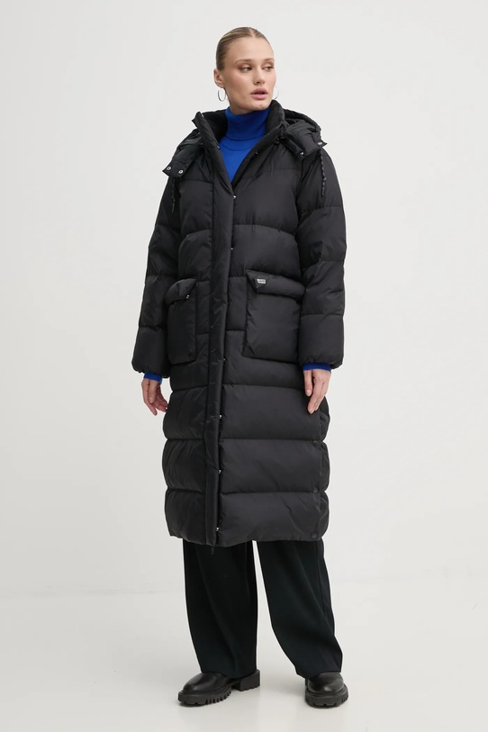 Μπουφάν με επένδυση από πούπουλα Levi's A8529 μαύρο AW24