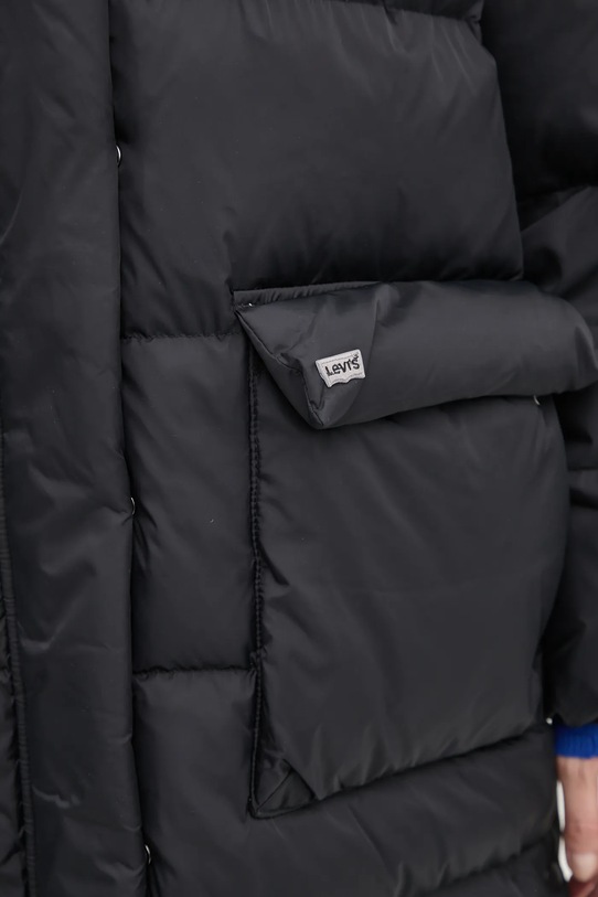Μπουφάν με επένδυση από πούπουλα Levi's A8529 μαύρο
