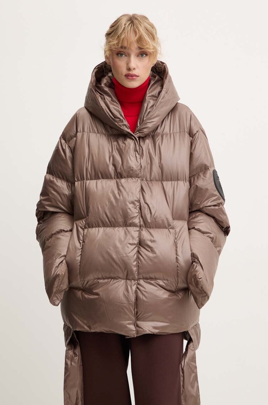 Пухено яке MMC STUDIO PL кафяв JESSO.JACKET