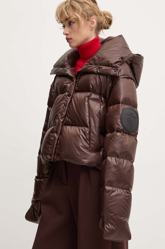 MMC STUDIO geacă de puf RAFO maro RAFO.JACKET