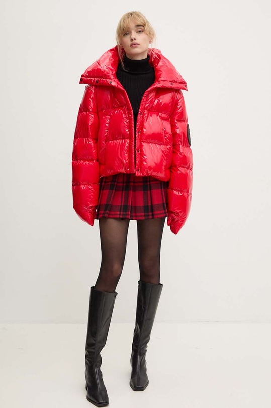 MMC STUDIO kurtka puchowa RAFO RAFO.JACKET.MMC czerwony AA00
