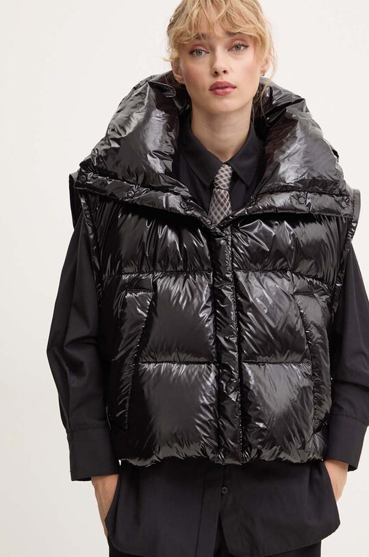 MMC STUDIO geacă de puf RAFO negru RAFO.JACKET.MMC