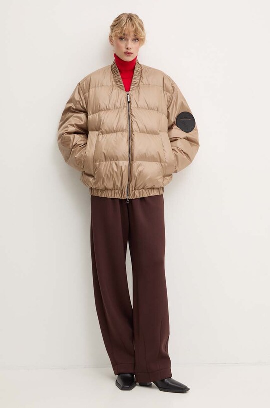 MMC STUDIO geacă bomber de puf LUKA LUKA.JACKET bej AA00