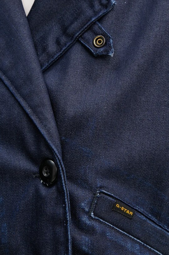 G-Star geacă din denim D25339.4639 bleumarin