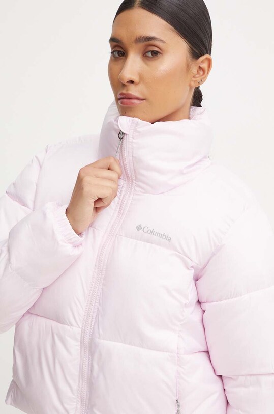 Columbia geaca Puffect Colorblock roz 2088501