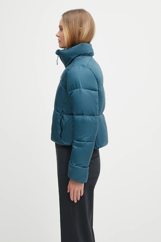 Columbia kurtka Puffect Colorblock 2088501 turkusowy AW25