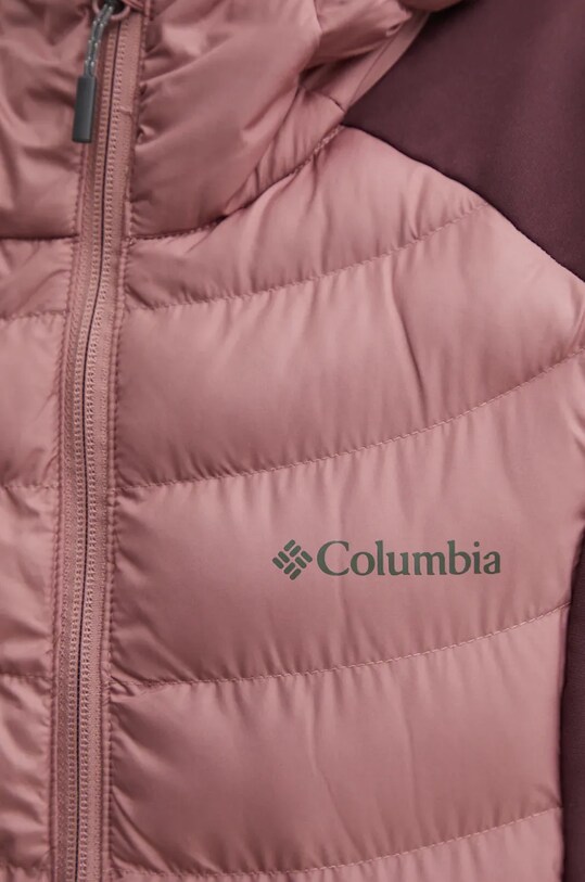 Спортивна куртка Columbia Powder Lite Hybrid 2089411 рожевий