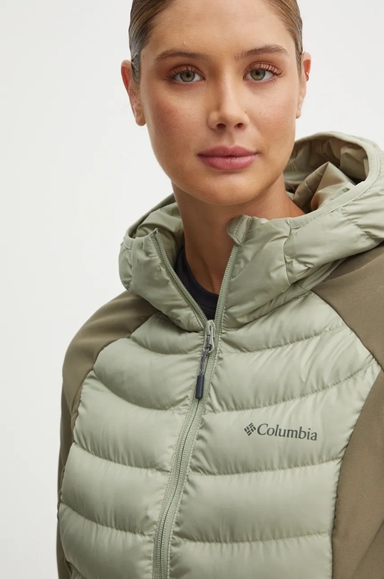 Sportska jakna Columbia Powder Lite Hybrid zelena 2089411