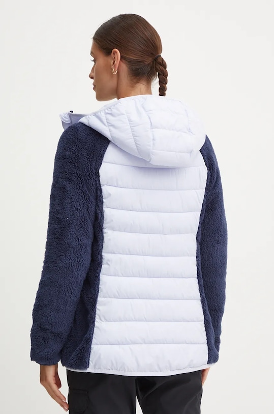 Odzież Columbia kurtka sportowa Powder Lite Sherpa Hybrid 2089521 fioletowy