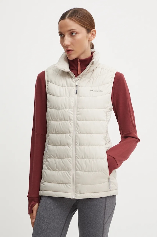 Columbia vesta sport Powder Lite II cu captuseala bej 2089561