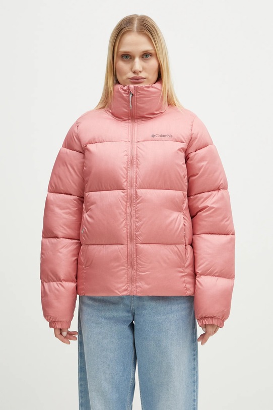 Куртка Columbia Puffect без капюшона рожевий 2090291